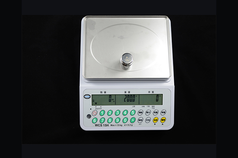 Counting electronic scale